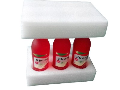 運輸物品用珍珠棉包裝對比防震氣泡袋效果